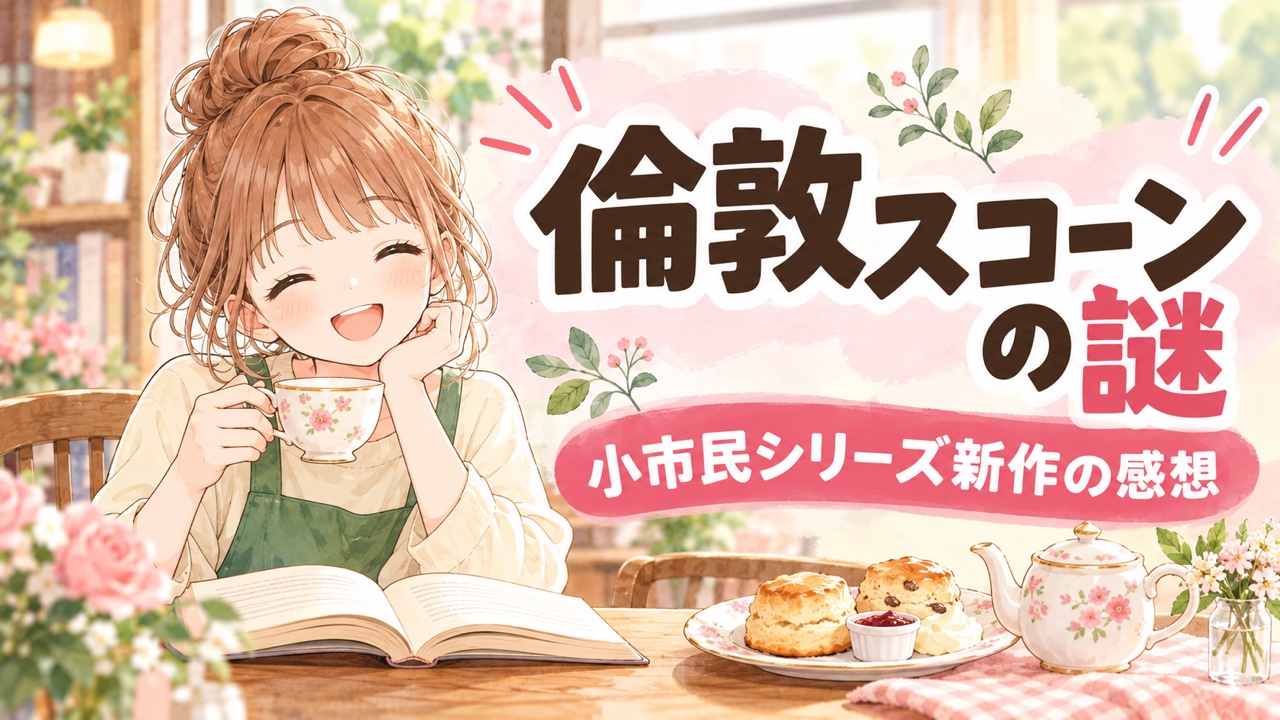 【感想】倫敦スコーンの謎｜小市民新作は盗作疑惑とジェラートの謎